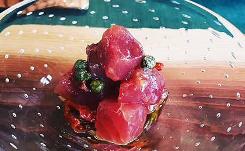 マグロのカルパッチョ